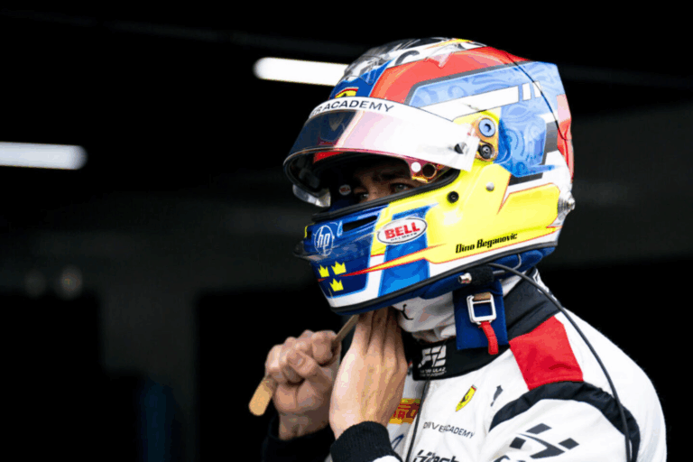 Dino Beganovic nyerte a káoszos F2 sprintet Bakuban